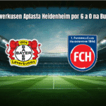 Bayer Leverkusen Aplasta Heidenheim por 6 a 0 na Bundesliga