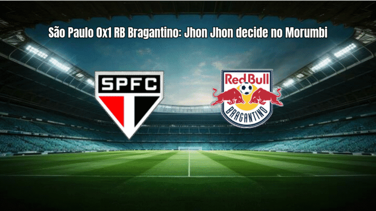 São Paulo 0x1 RB Bragantino: Jhon Jhon decide no Morumbi