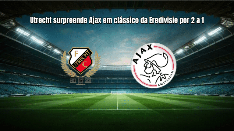 Utrecht surpreende Ajax em clássico da Eredivisie por 2 a 1