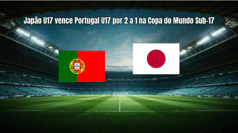 Japão U17 vence Portugal U17 por 2 a 1 na Copa do Mundo Sub-17