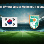 Coreia do Sul U17 vence Costa do Marfim por 3-1 na Copa do Mundo