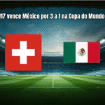 Suíça U17 vence México por 3 a 1 na Copa do Mundo Sub-17