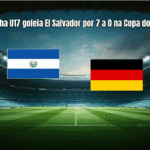 Alemanha U17 goleia El Salvador por 7 a 0 na Copa do Mundo