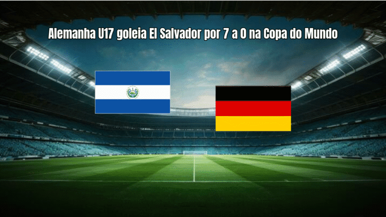 Alemanha U17 goleia El Salvador por 7 a 0 na Copa do Mundo