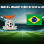 Zâmbia U17 e Brasil U17 empatam em jogo decisivo da Copa do Mundo