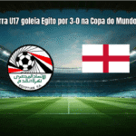 Inglaterra U17 goleia Egito por 3-0 na Copa do Mundo Sub-17