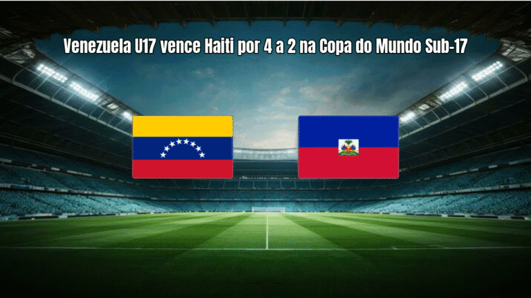 Venezuela U17 vence Haiti por 4 a 2 na Copa do Mundo Sub-17