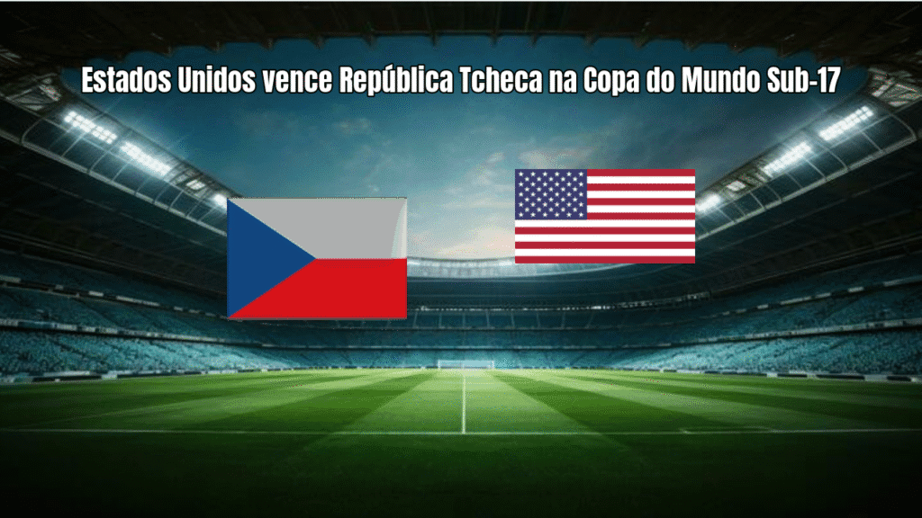 Estados Unidos vence República Tcheca na Copa do Mundo Sub-17