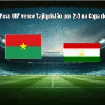Burkina Faso U17 vence Tajiquistão por 2-0 na Copa do Mundo