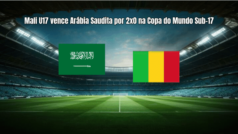 Mali U17 vence Arábia Saudita por 2x0 na Copa do Mundo Sub-17