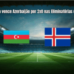 Islândia vence Azerbaijão por 2x0 nas Eliminatórias da Copa