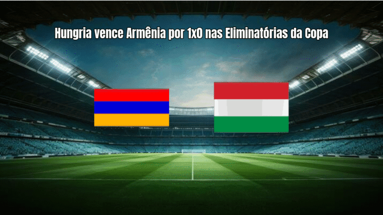 Hungria vence Armênia por 1x0 nas Eliminatórias da Copa