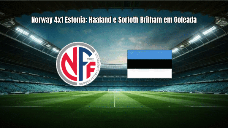 Norway 4x1 Estonia: Haaland e Sorloth Brilham em Goleada