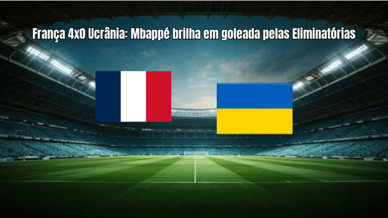 França 4x0 Ucrânia: Mbappé brilha em goleada pelas Eliminatórias