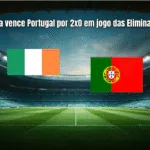 Irlanda vence Portugal por 2x0 em jogo das Eliminatórias
