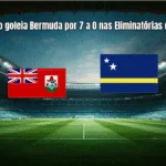Curaçao goleia Bermuda por 7 a 0 nas Eliminatórias da Copa