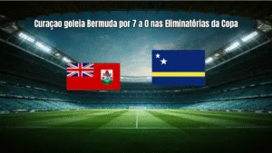 Curaçao goleia Bermuda por 7 a 0 nas Eliminatórias da Copa