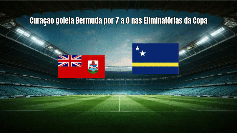 Curaçao goleia Bermuda por 7 a 0 nas Eliminatórias da Copa