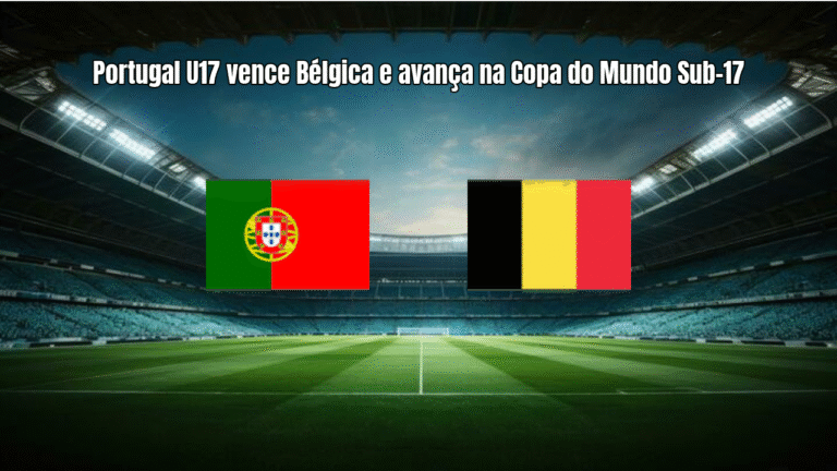 Portugal U17 vence Bélgica e avança na Copa do Mundo Sub-17