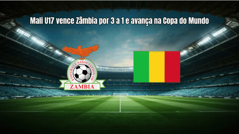 Mali U17 vence Zâmbia por 3 a 1 e avança na Copa do Mundo