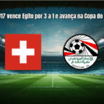 Suíça U17 vence Egito por 3 a 1 e avança na Copa do Mundo