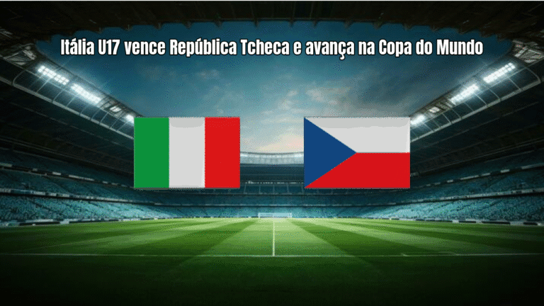 Itália U17 vence República Tcheca e avança na Copa do Mundo