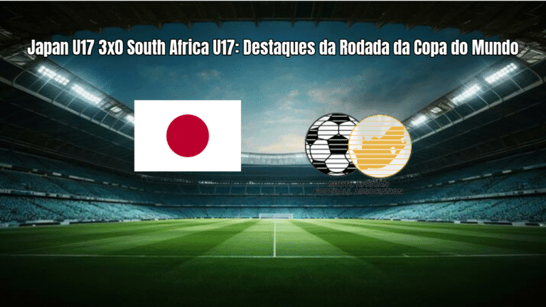 Japan U17 3x0 South Africa U17: Destaques da Rodada da Copa do Mundo
