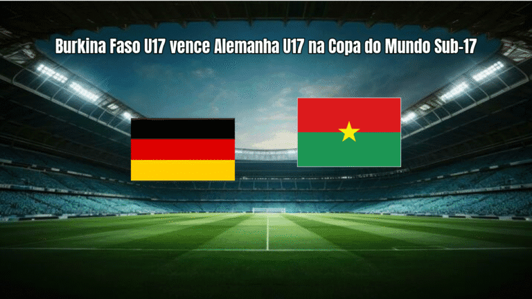 Burkina Faso U17 vence Alemanha U17 na Copa do Mundo Sub-17