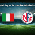 Norway goleia Italy por 4 a 1 com show de Haaland no San Siro