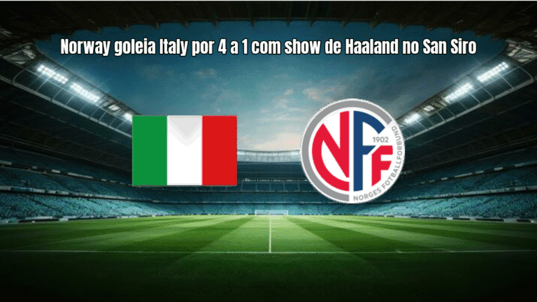 Norway goleia Italy por 4 a 1 com show de Haaland no San Siro