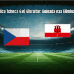 República Tcheca 6x0 Gibraltar: Goleada nas Eliminatórias