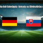 Alemanha 6x0 Eslováquia: Goleada na Eliminatórias da Copa
