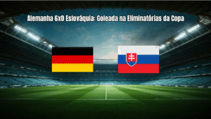 Alemanha 6x0 Eslováquia: Goleada na Eliminatórias da Copa