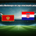 Croácia vira contra Montenegro em jogo emocionante pelas Eliminatórias