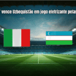 Itália U17 vence Uzbequistão em jogo eletrizante pelas oitavas
