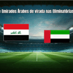 Iraq vence Emirados Árabes de virada nas Eliminatórias Asiáticas
