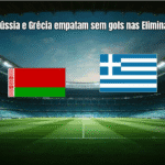 Bielorrússia e Grécia empatam sem gols nas Eliminatórias