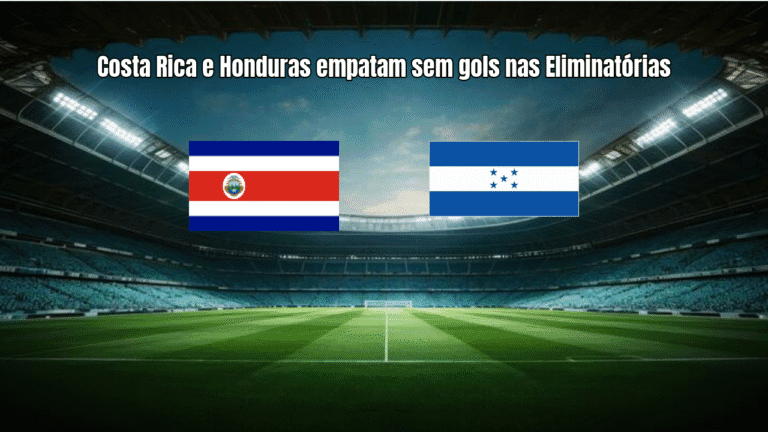 Costa Rica e Honduras empatam sem gols nas Eliminatórias