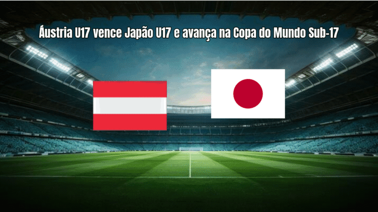 Áustria U17 vence Japão U17 e avança na Copa do Mundo Sub-17