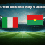 Itália U17 vence Burkina Faso e avança na Copa do Mundo