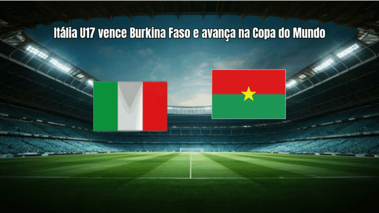 Itália U17 vence Burkina Faso e avança na Copa do Mundo