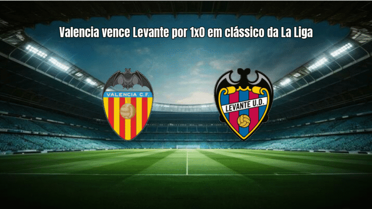Valencia vence Levante por 1x0 em clássico da La Liga