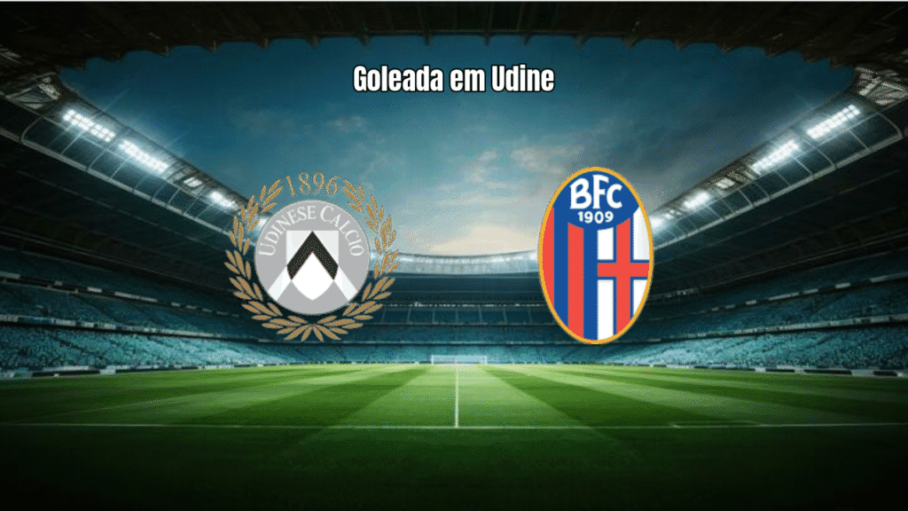 Bologna Atropela Udinese Fora de Casa na Serie A Italiana