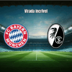 Bayern vira sobre o Freiburg em jogo de 8 gols na Bundesliga
