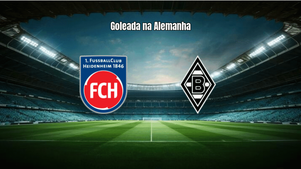 Borussia Mönchengladbach goleia Heidenheim por 3 a 0 na Bundesliga