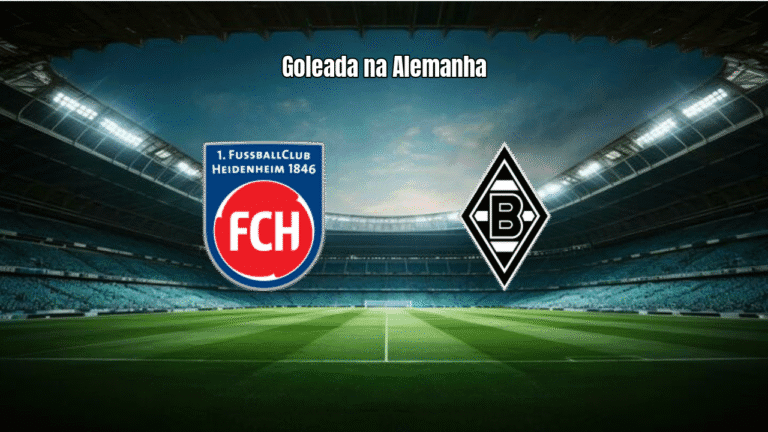 Borussia Mönchengladbach goleia Heidenheim por 3 a 0 na Bundesliga