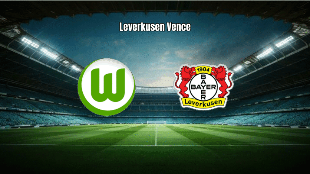 Bayer Leverkusen vence Wolfsburg por 3 a 1 na Bundesliga