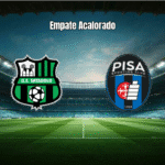 Sassuolo e Pisa Empatam em Jogo Eletrizante da Serie A