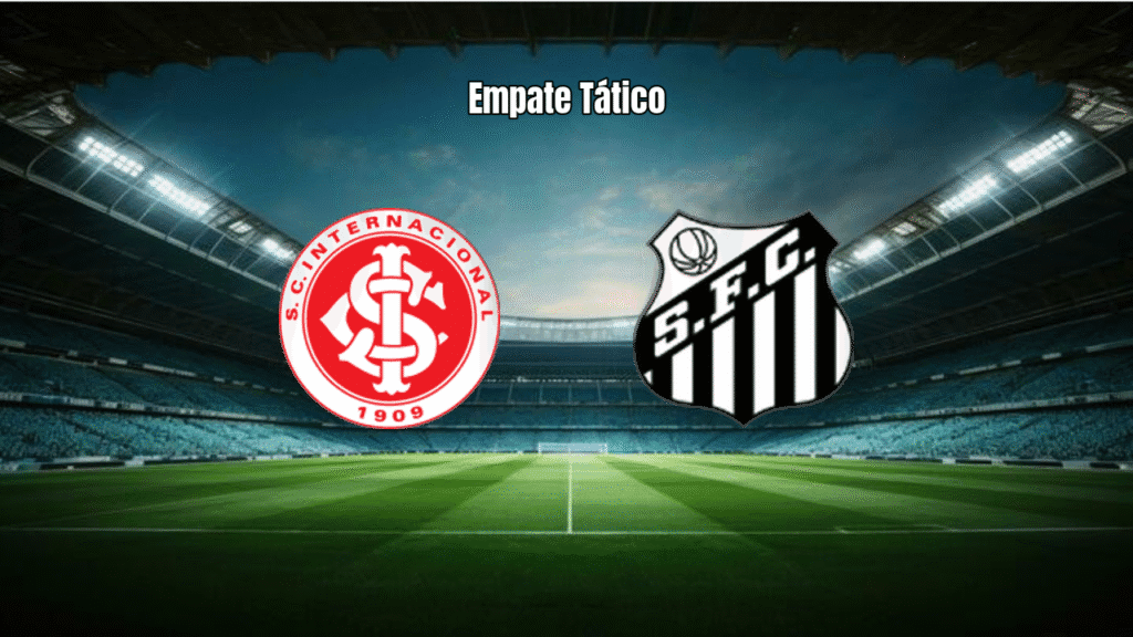 Internacional 1x1 Santos: Empate no Beira-Rio pela Série A