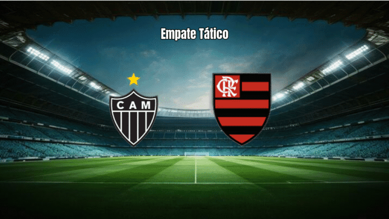 Atlético-MG e Flamengo empatam em 1 a 1 na Arena MRV